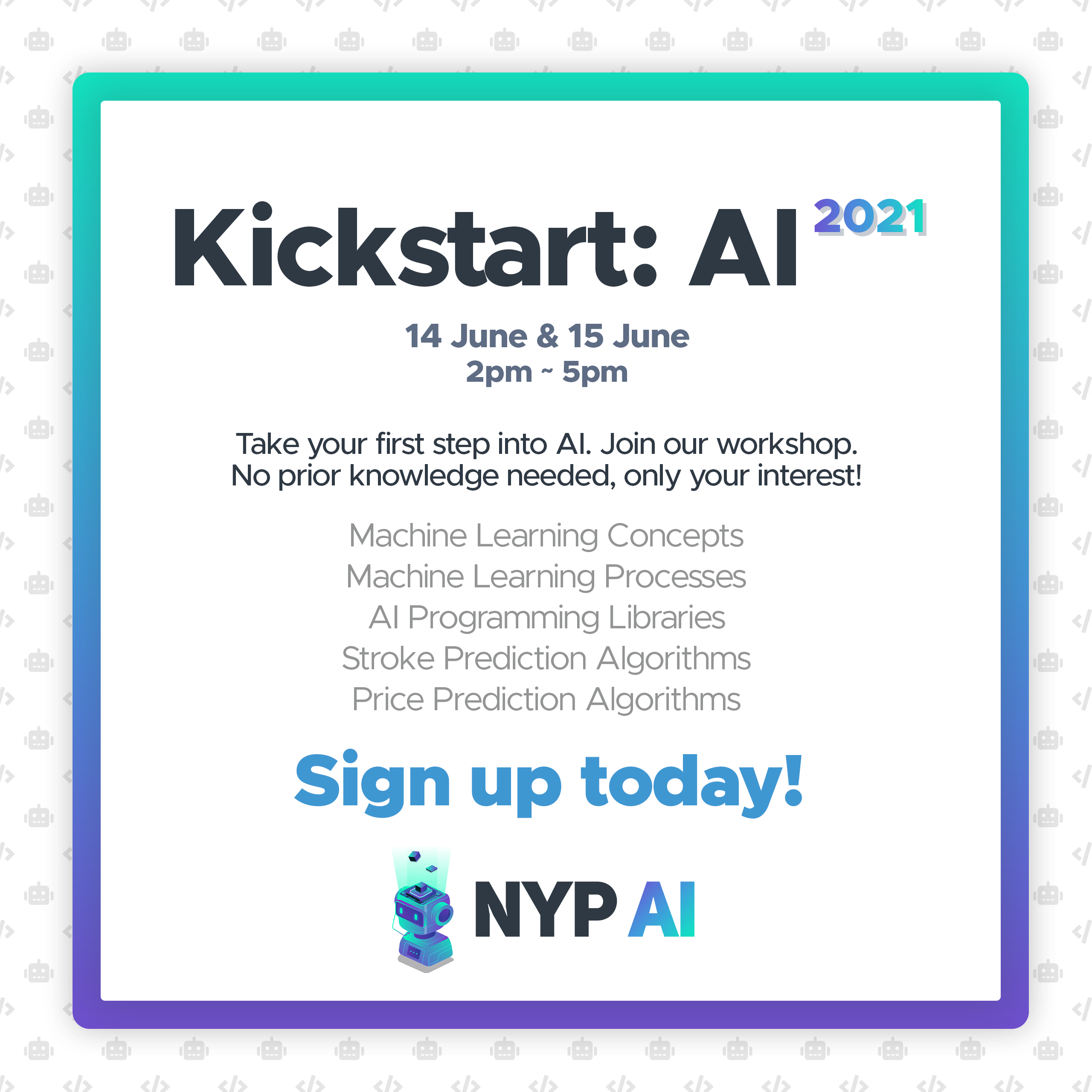 Kickstart: AI 2021