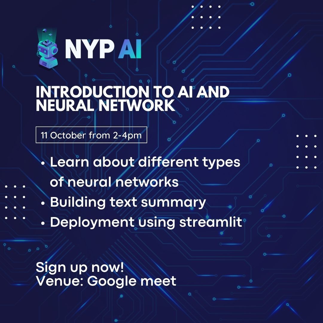 NYP AI: Tech Week 2022